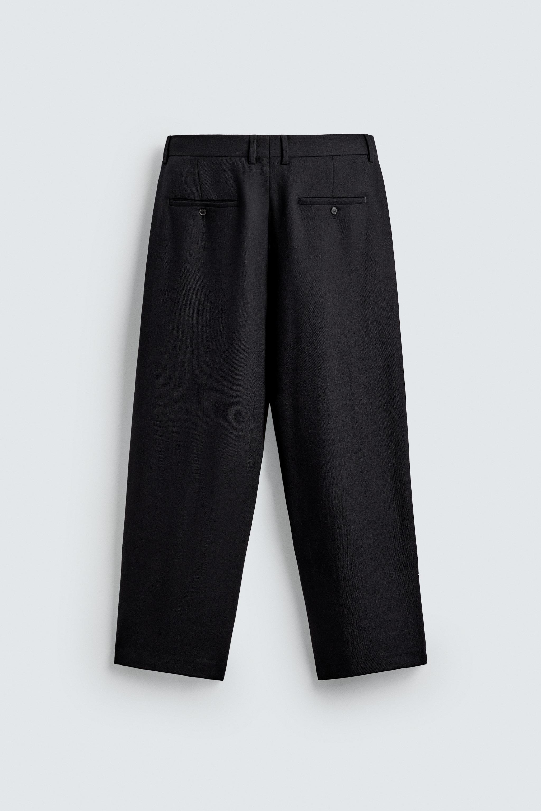 PANTALON STRAIGHT FIT 100% LAINE ÉDITION LIMITÉE